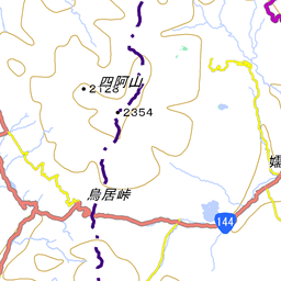 四阿山 根子岳の登山ルート コースタイム付き無料登山地図 Yamap ヤマップ
