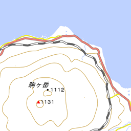 亀田半島 国土地理院地図 Cycle Ring サイクルリング
