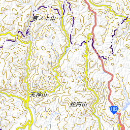 広島県福山市の城郭分布地図-城郭放浪記