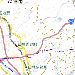 木津川の中流域と排水不良