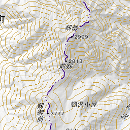 剱岳 のっきゅうさんの通った剱岳のルート Yamap ヤマップ