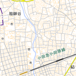 国分寺崖線 国土地理院地図 Cycle Ring サイクルリング