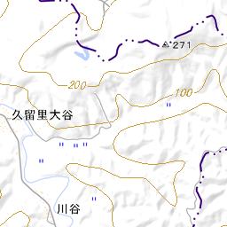 養老渓谷 大福山 国土地理院地図 Cycle Ring サイクルリング