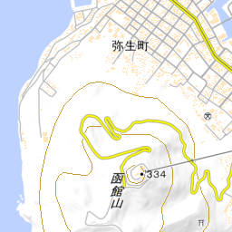 函館山 観音コース 立待岬 函館山 18年10月22日 月 ヤマケイオンライン 山と溪谷社