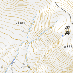 地形断面図 Google Maps