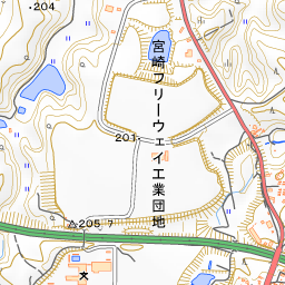 高原町の地図 地図ナビ