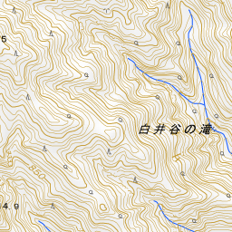 押ヶ垰断層帯古道。滝に阻まれ撤退したので安芸太田町花レコにします [地形図]ヤマレコ