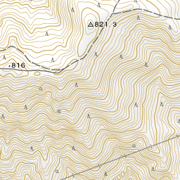 石鎚山 国土地理院地図 ヤマレコ