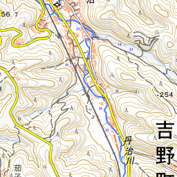 奈良県 吉野山 国土地理院地図 ヤマレコ