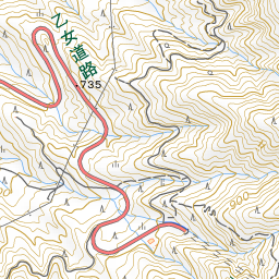 箱根外輪山縦走 国土地理院地図 ヤマレコ