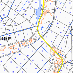 阿賀野川下流の平野