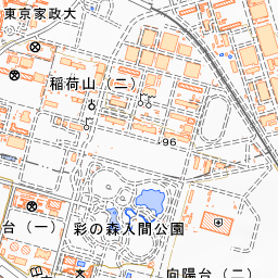 入間市の地図 地図ナビ