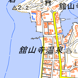 堀江城の写真 堀江城縄張り図 案内板より 攻城団