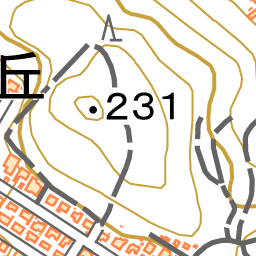 岩山 340m から見えた伐採地を目指したら標高231mの丘 Gf村さんの盛岡市の活動データ Yamap ヤマップ