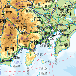 全国の測量基準点一覧マップ