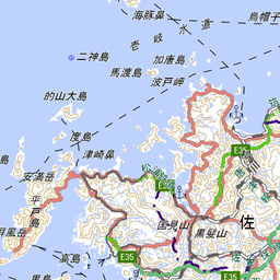 小値賀島 宇久島の登山ルート コースタイム付き無料登山地図 Yamap ヤマップ