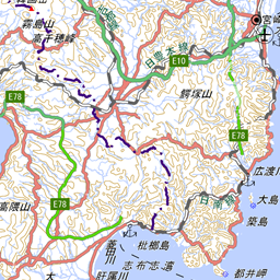 災害対応支援地図 提供資料より 研 防災科学技術研究所が作成