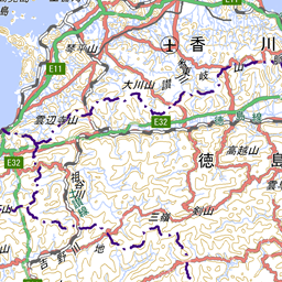 四国遍路その5の登山ルート コースタイム付き無料登山地図 Yamap ヤマップ