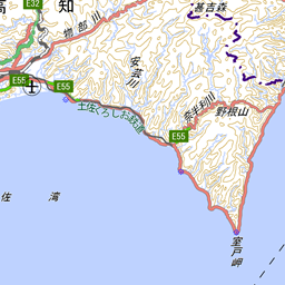 室戸岬の登山ルート コースタイム付き無料登山地図 Yamap ヤマップ
