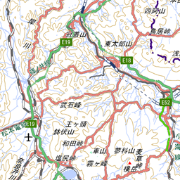 23. 奥多摩・奥秩父総図-ヤマレコ