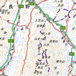 23. 奥多摩・奥秩父総図-ヤマレコ