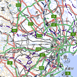 地理院地図 地理院タイル一覧