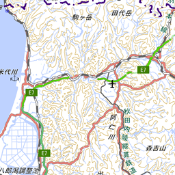 秋田市の登山ルート コースタイム付き無料登山地図 Yamap ヤマップ